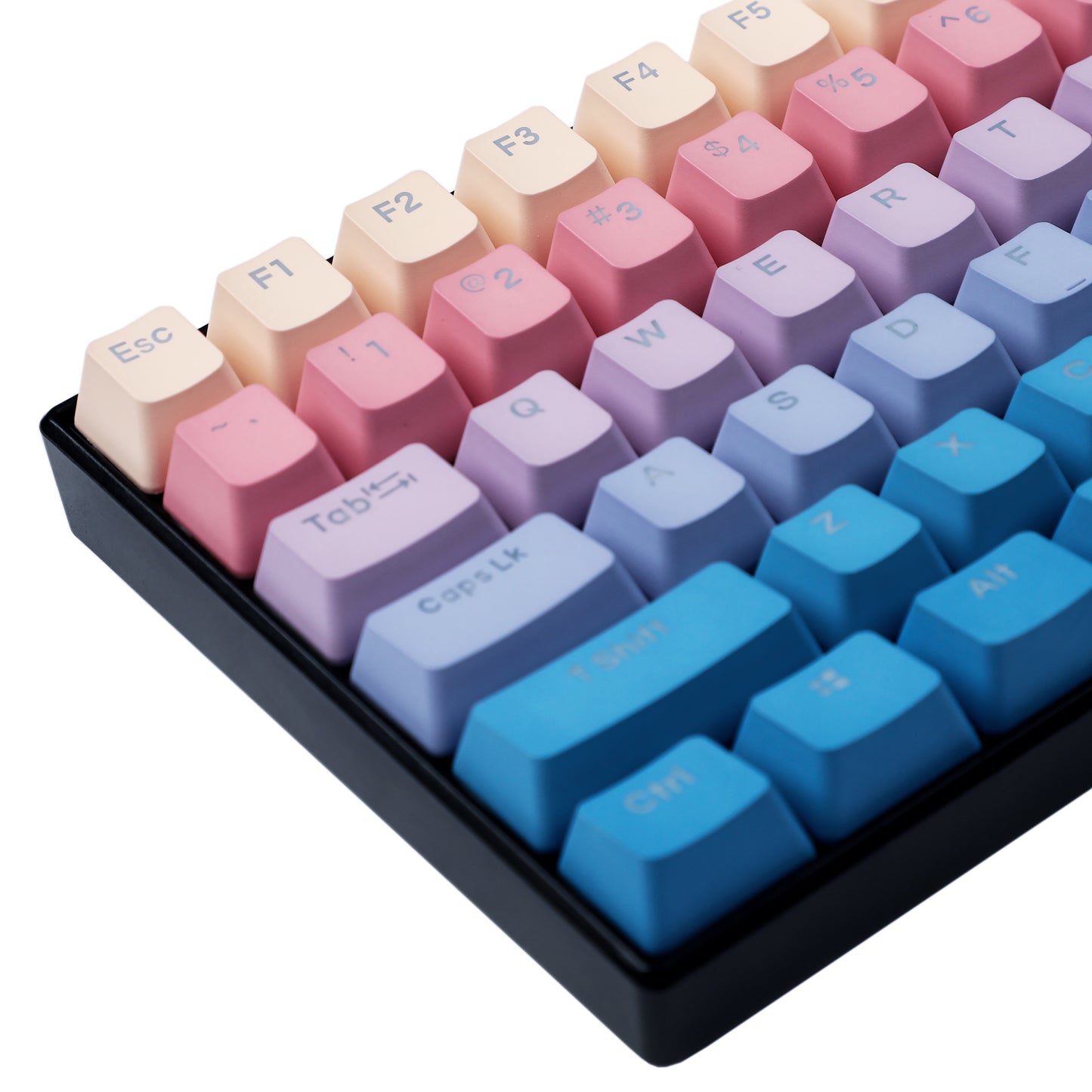 122 Night Sunset Backlit Keycaps(Double Shot OEM Profile/104 87 84 68 Using)