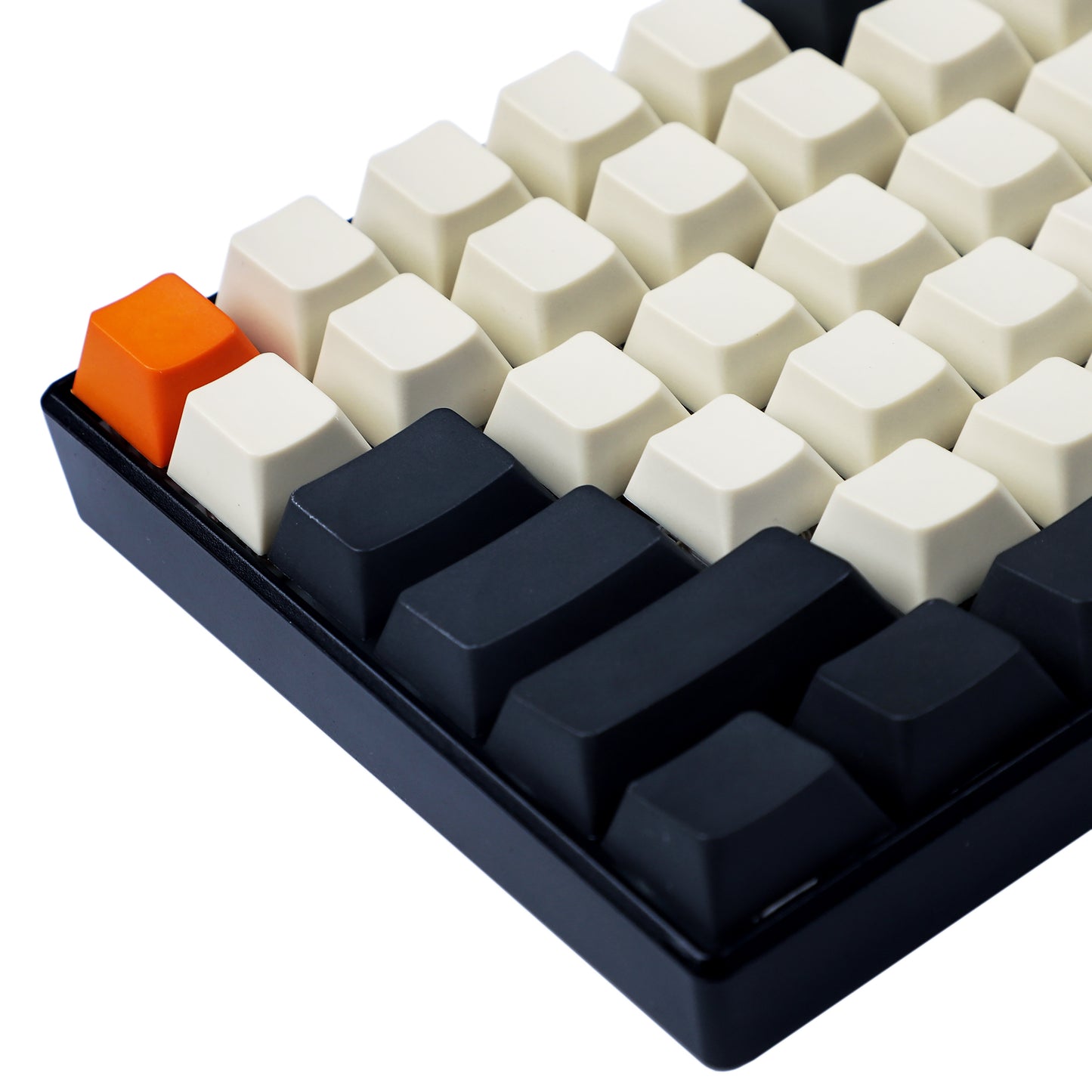131 Carbon Keycaps(Blank Cherry Profile PBT 1.5mm/Filco Ducky YMD96 SP64 SP84 KBD75 ID80 GK64 Using)