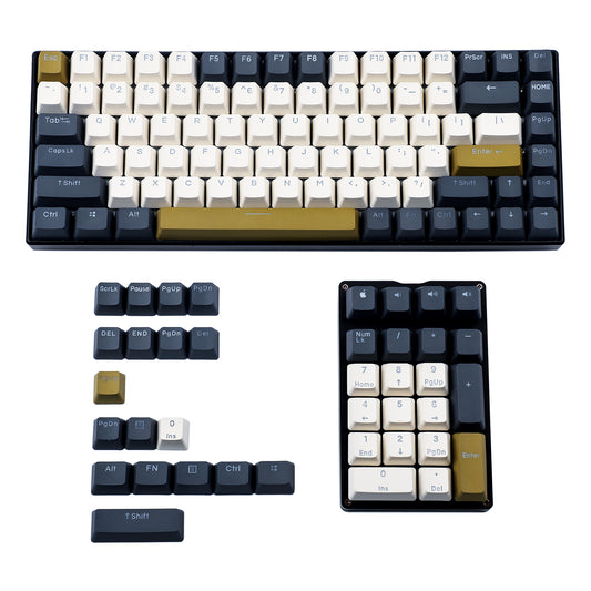 122 Shimmer Backlit Keycaps(Double Shot OEM Profile/104 87 84 68 Using)