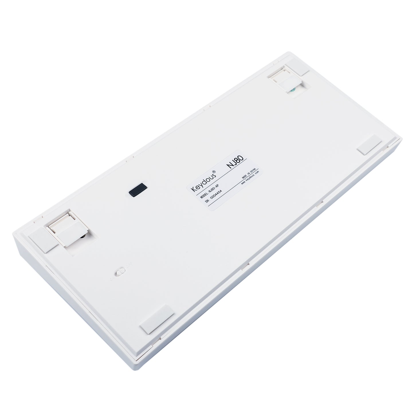 NJ80 Keyboard Kit(Mechanical AP Version Wireless 2.4g BT 5.0 Type-C RGB Led Hotswap PCB/Windows MacOS Linux 4800mAh Battery Programmable)