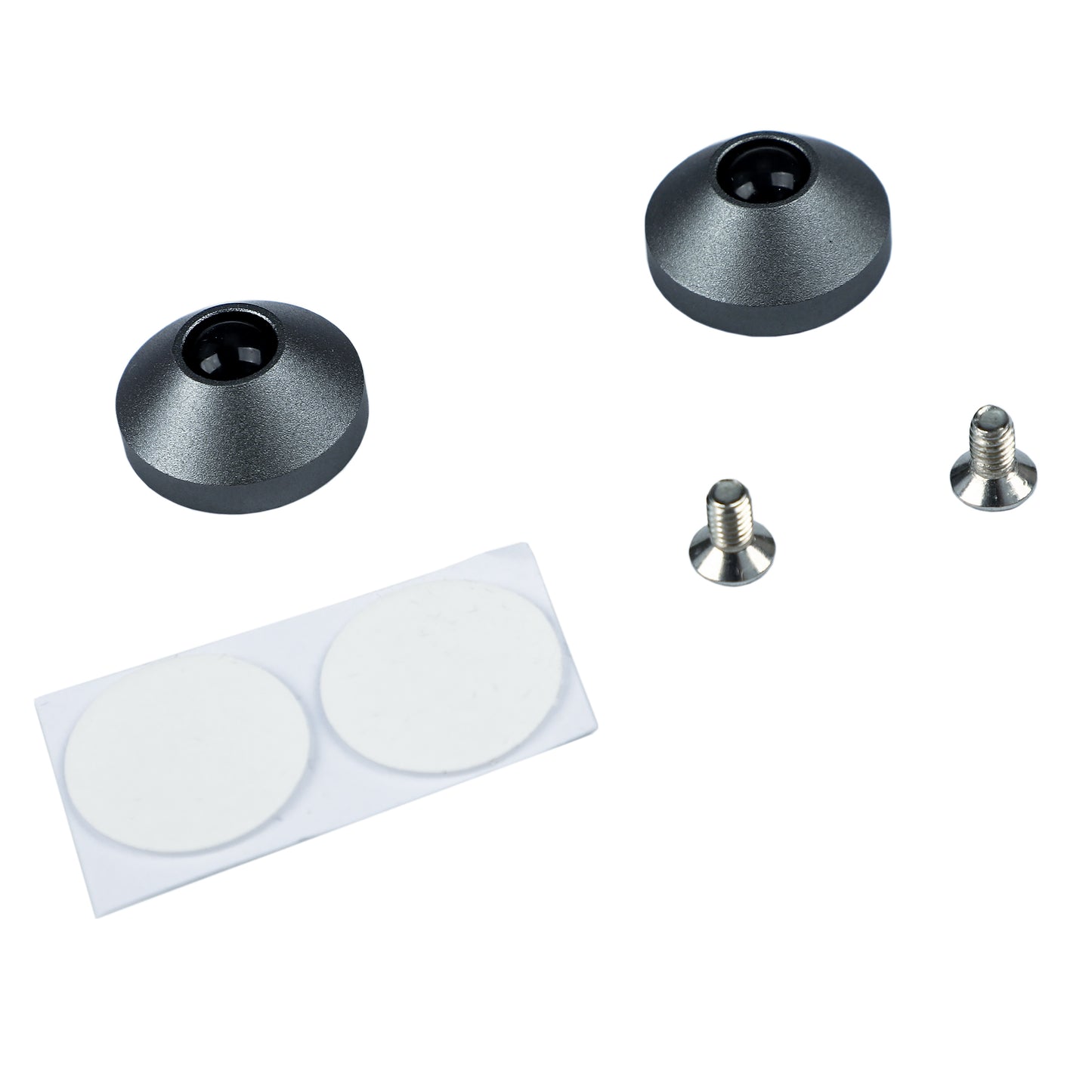 2 pcs\lot Aluminum Feets(GH60 Filco 87 AMJ40 CNC Case Using)