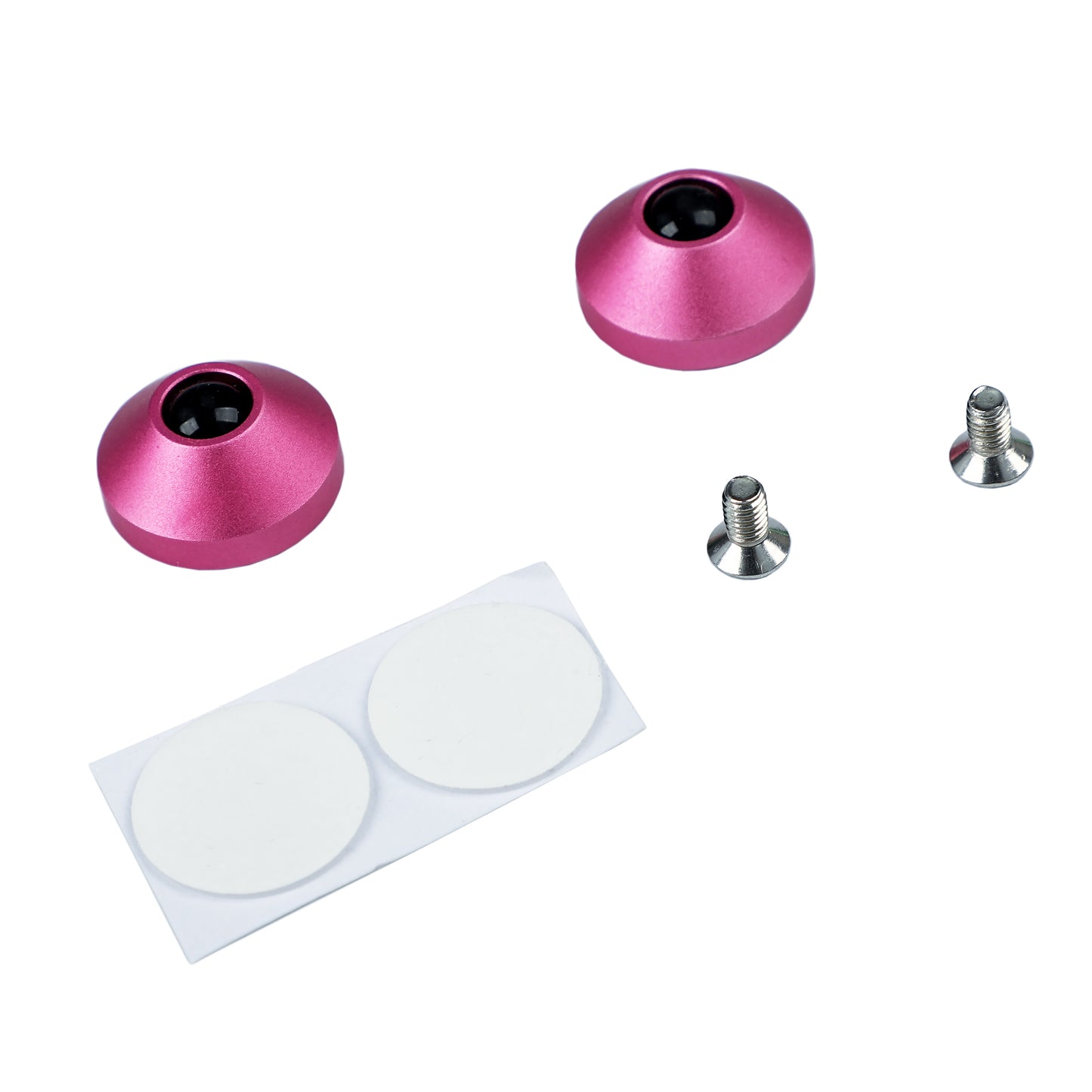 2 pcs\lot Aluminum Feets(GH60 Filco 87 AMJ40 CNC Case Using)