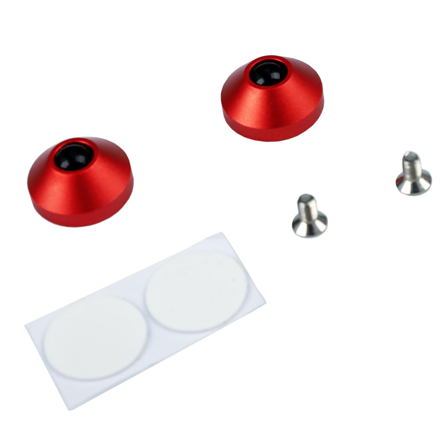 2 pcs\lot Aluminum Feets(GH60 Filco 87 AMJ40 CNC Case Using)