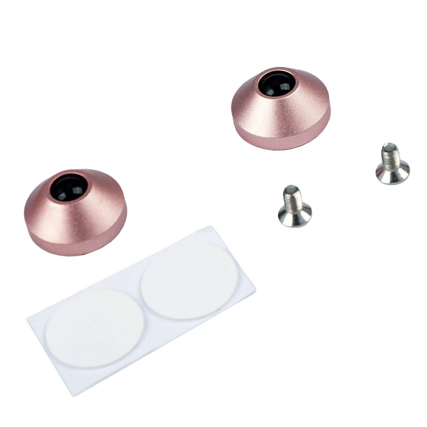 2 pcs\lot Aluminum Feets(GH60 Filco 87 AMJ40 CNC Case Using)