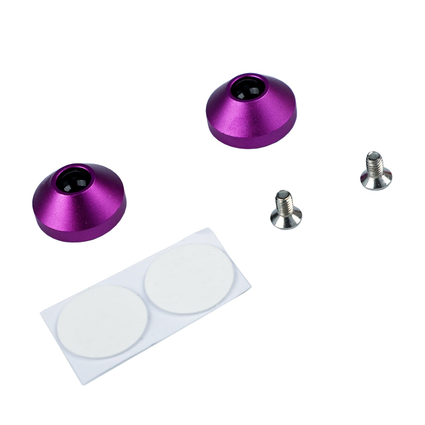 2 pcs\lot Aluminum Feets(GH60 Filco 87 AMJ40 CNC Case Using)