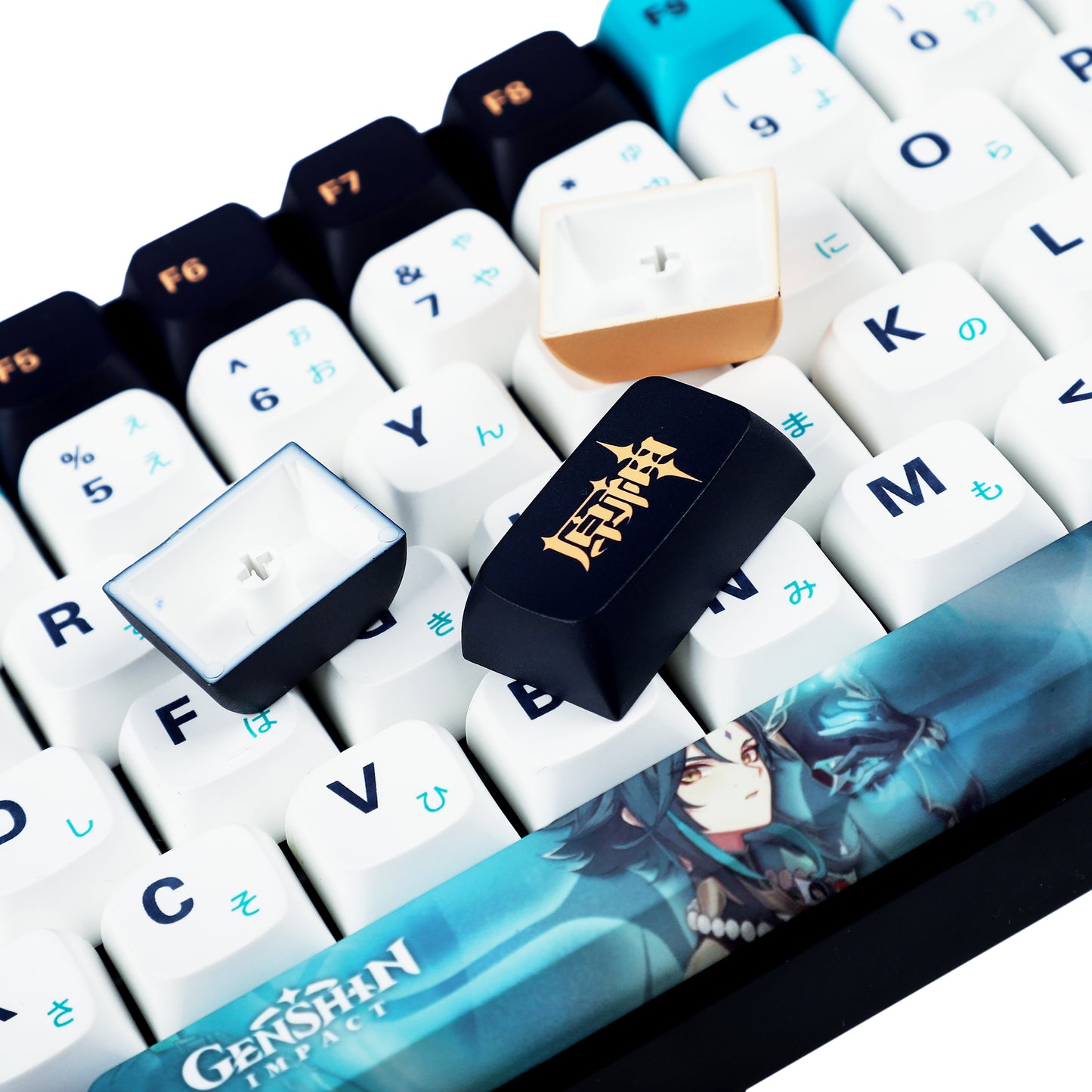 145 Gaming Keycaps(Dye Sub ZDA Profile/104 87 GK61 96 84 GK64 68 Using)