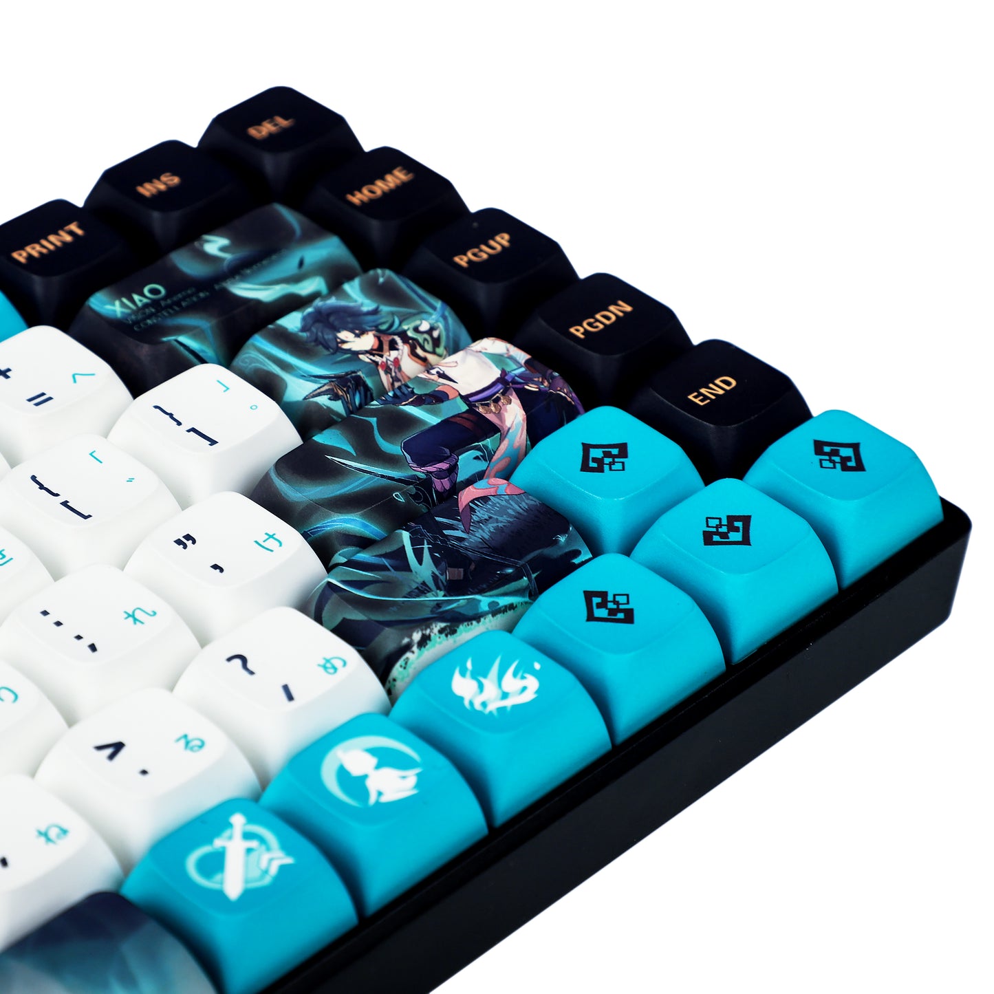 145 Gaming Keycaps(Dye Sub ZDA Profile/104 87 GK61 96 84 GK64 68 Using)