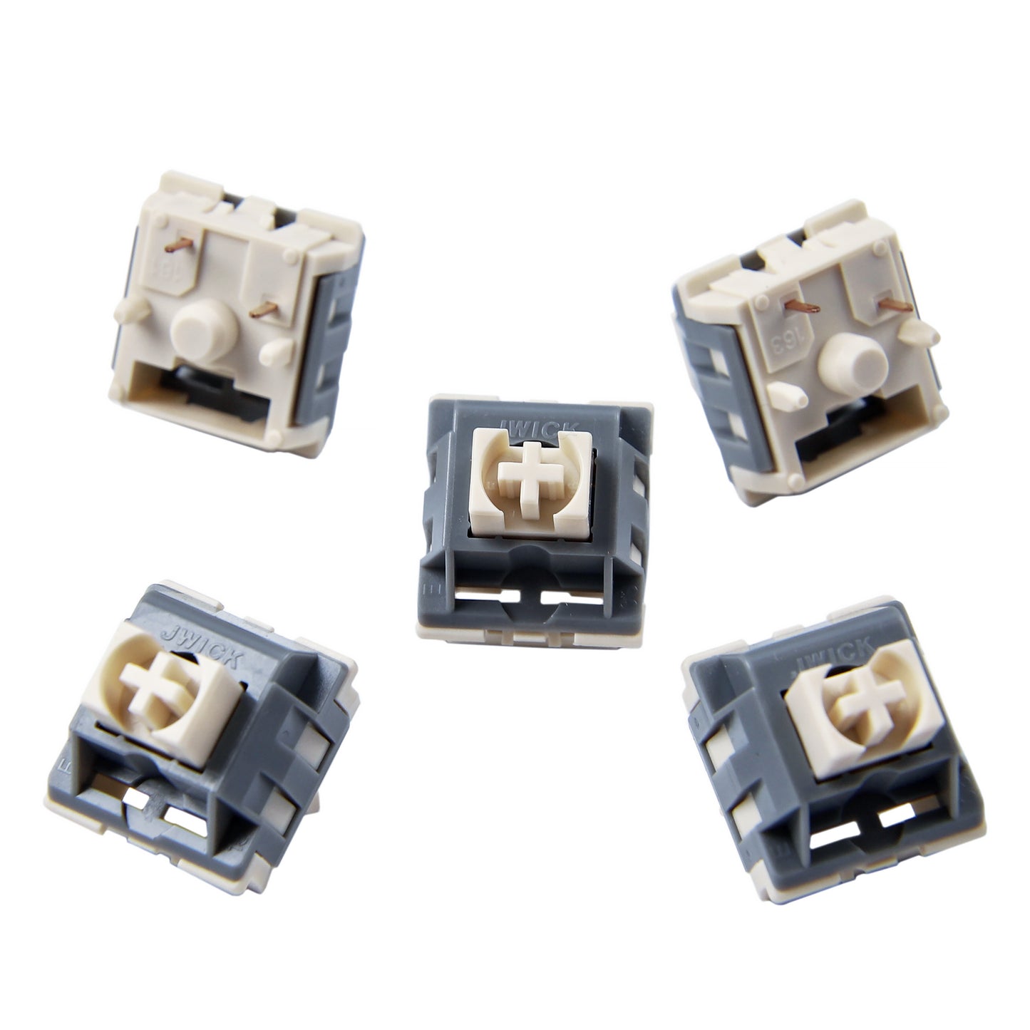 JWICK Box Semi-Silent Switches(5 Pin 62g Linear/RGB SMD)