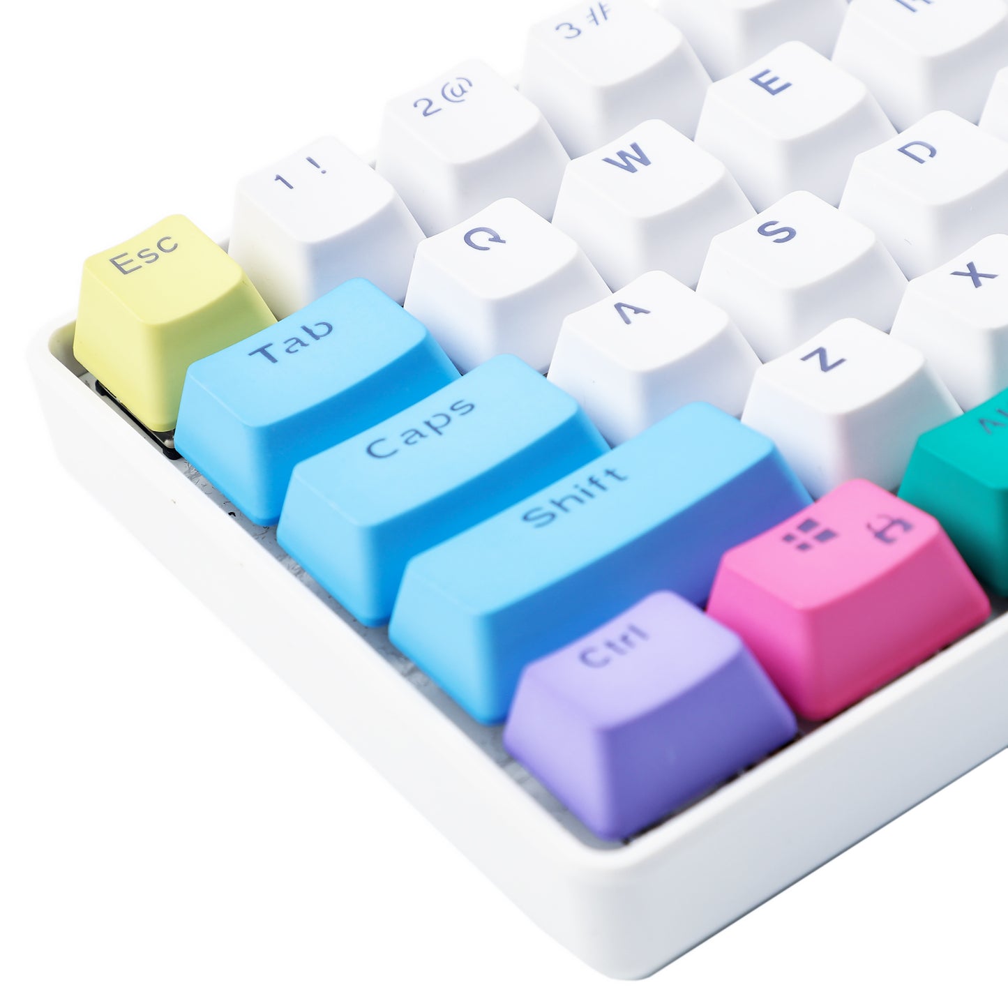 104 Chalk Backlit Keycaps(Double Shot OEM Profile/104 87 61 Using)