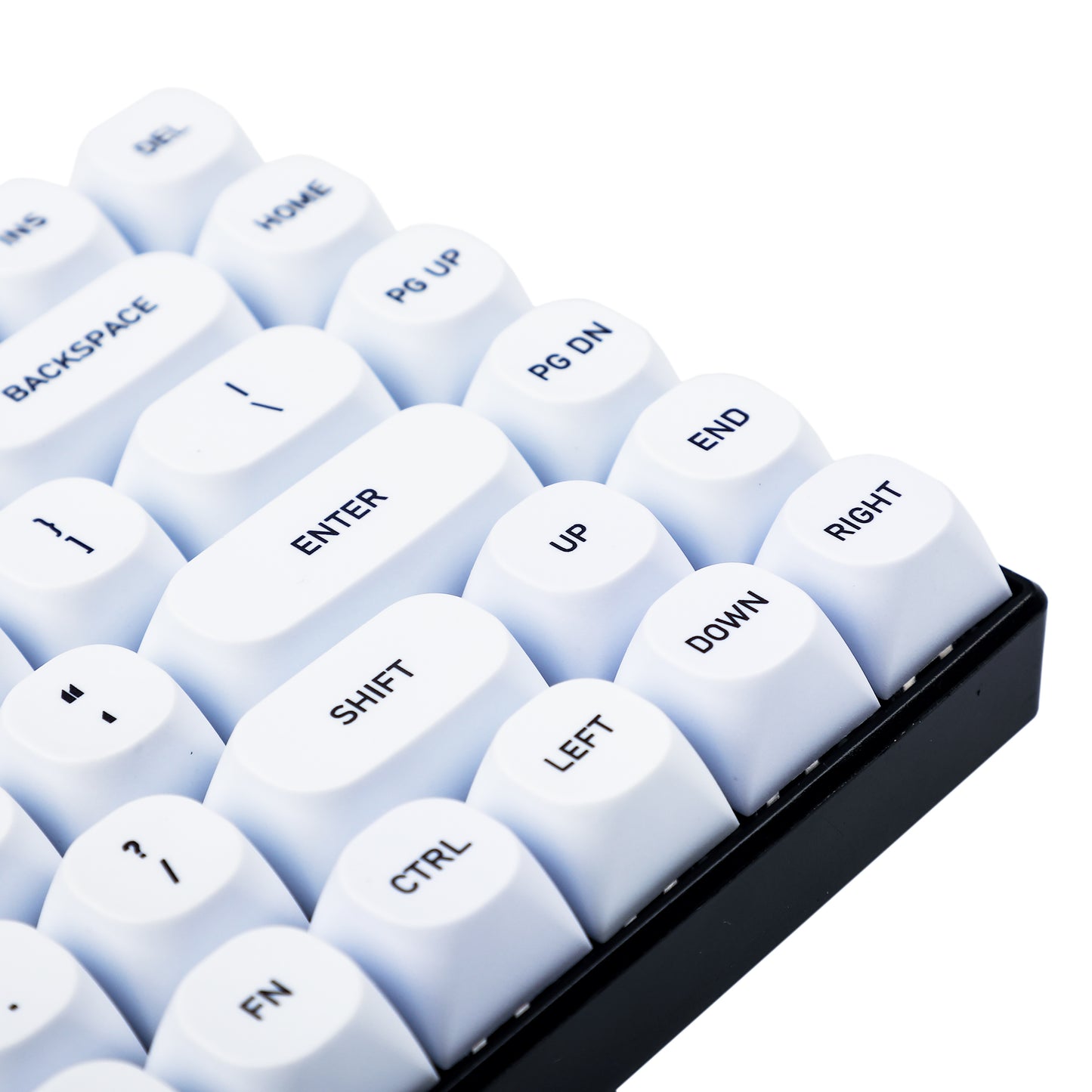 141 White Keycaps(MA Profile Dye Sub 1.5mm Thickness/Filco Ducky 104 TKL 61 KBD75 Kira96 YMD96 GK64 Tada68 ID80 Using)