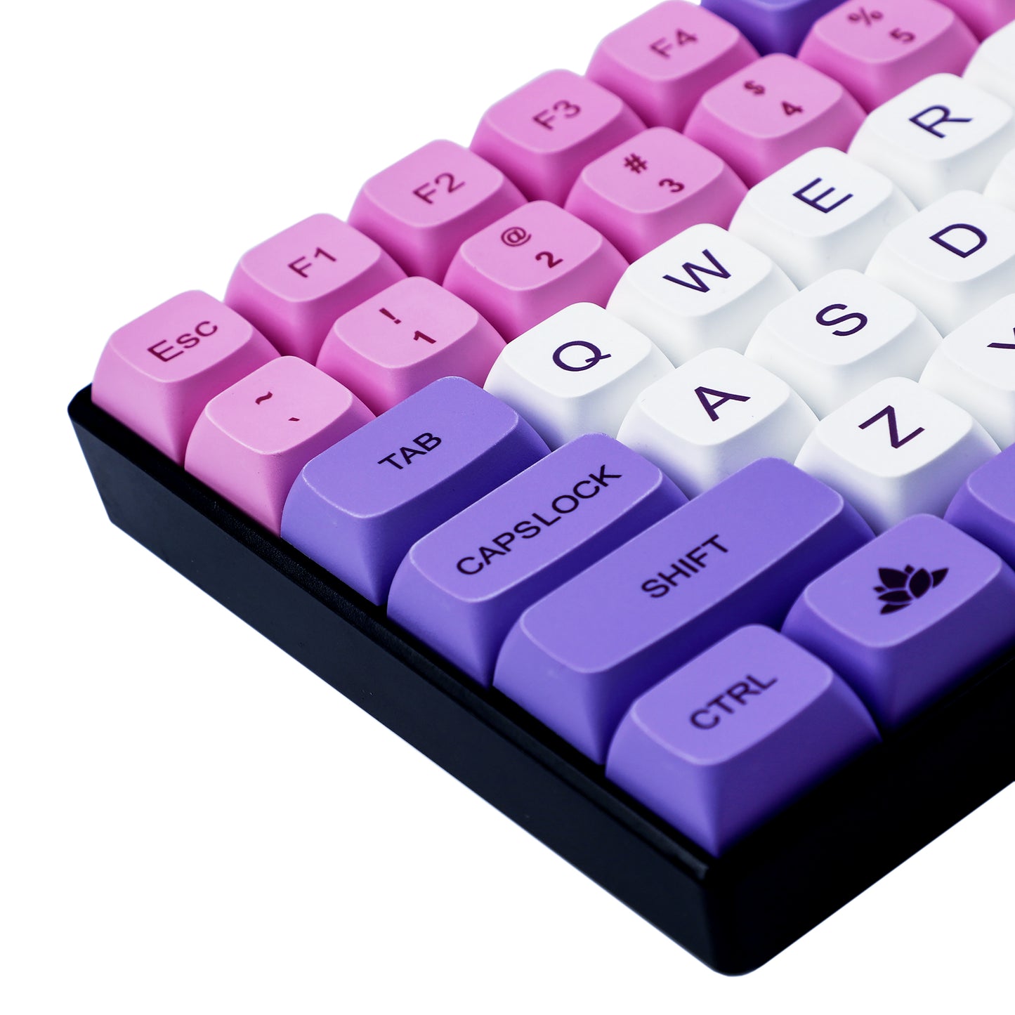 134 HANA Keycaps(Dye Sub ZDA Profile PBT 1.55mm Thickness/104 87 61 Melody 96 KBD75 GK64 68 Using)