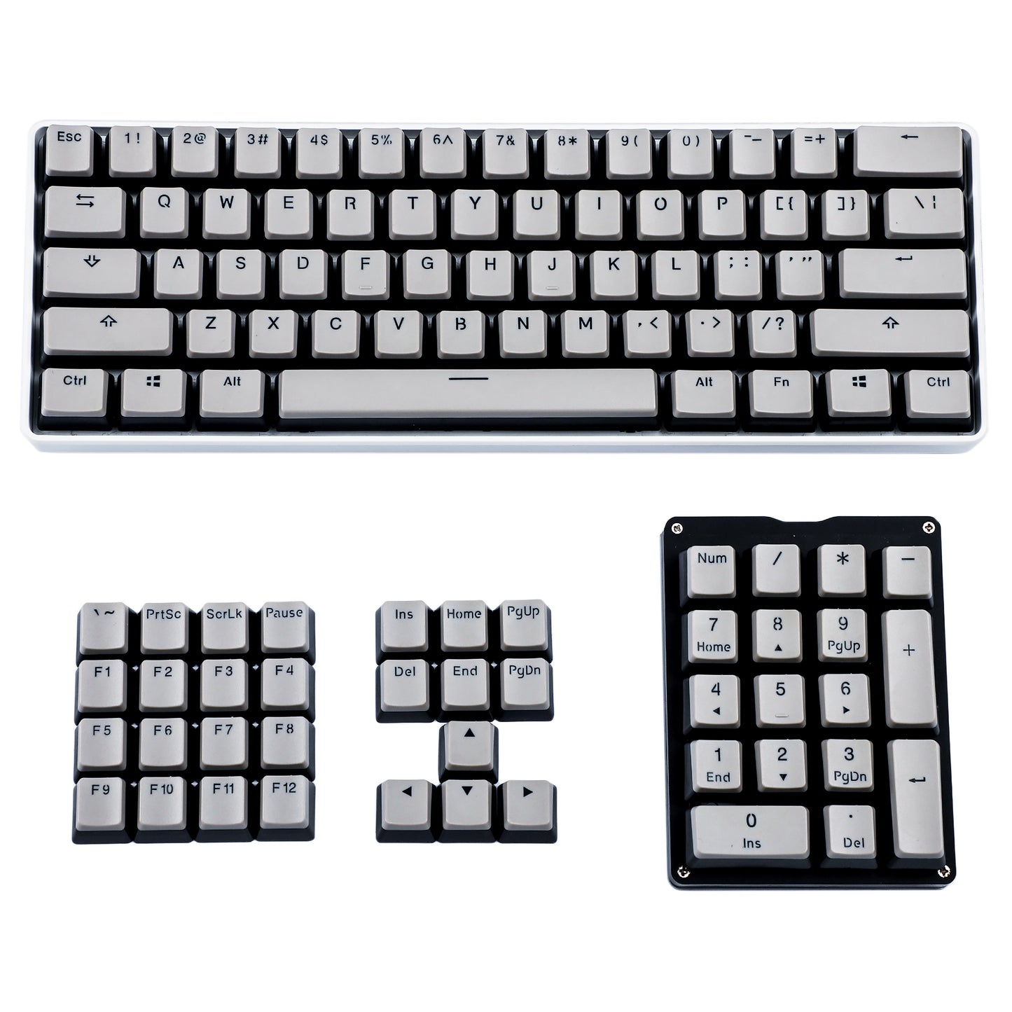 Pudding 108 Keycaps(OEM Profile PBT/Double Shot Non Shine Through)