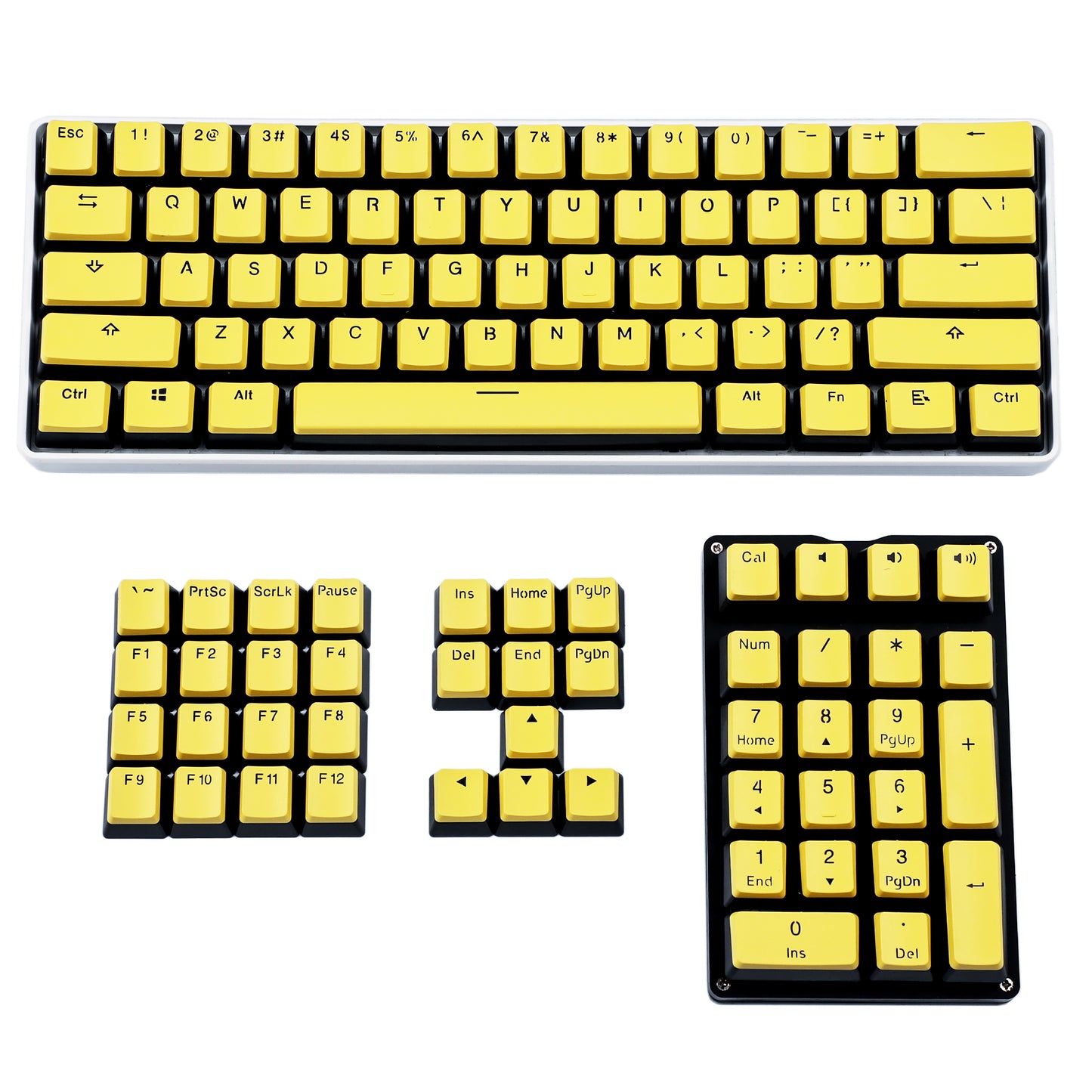 Pudding 108 Keycaps(OEM Profile PBT/Double Shot Non Shine Through)