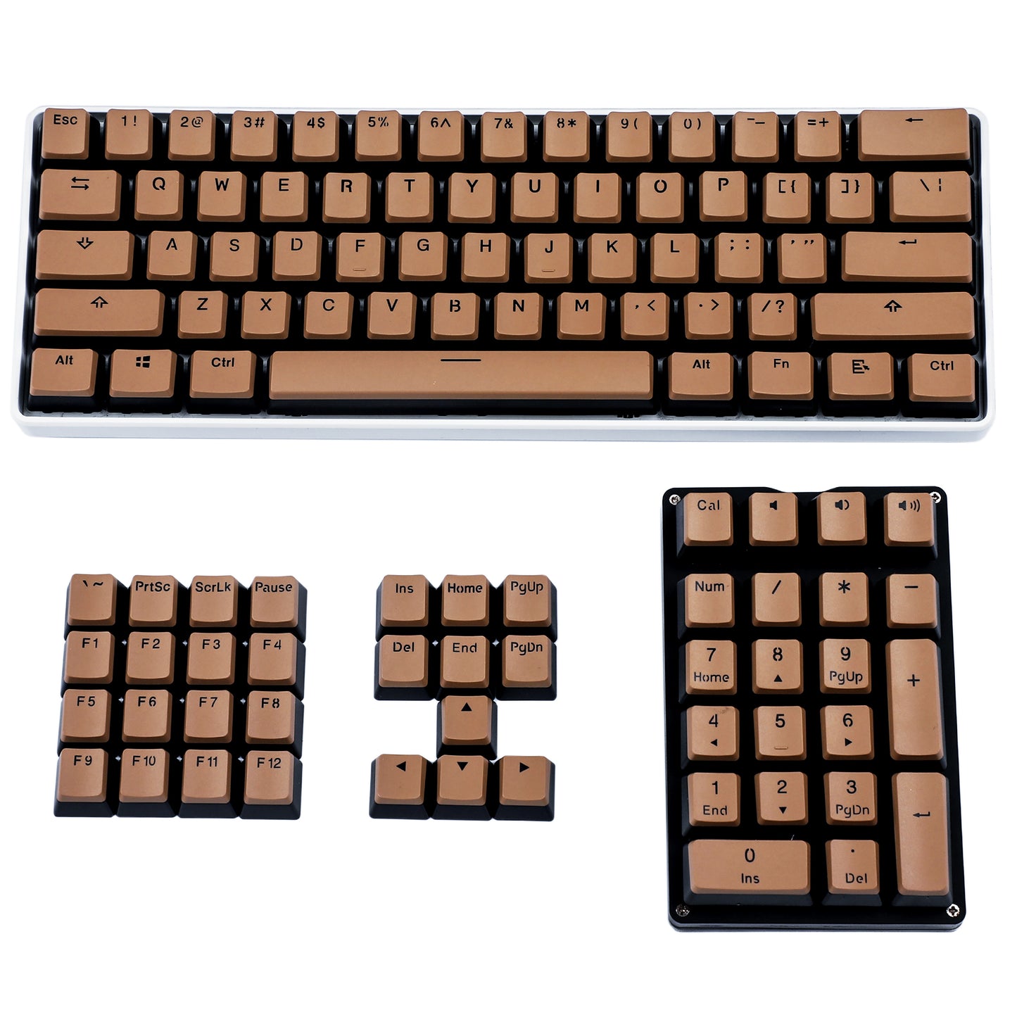 Pudding 108 Keycaps(OEM Profile PBT/Double Shot Non Shine Through)
