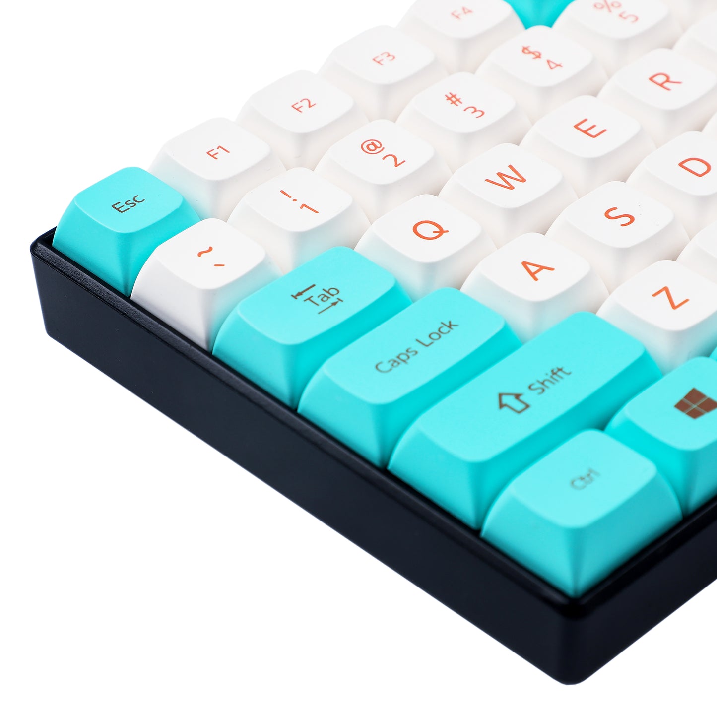 132 Happy Planet Keycaps(ZDA Profile PBT 1.55mm Thickness/104 87 61 Melody 96 KBD75 SP64 GK64x Tada68 Using)