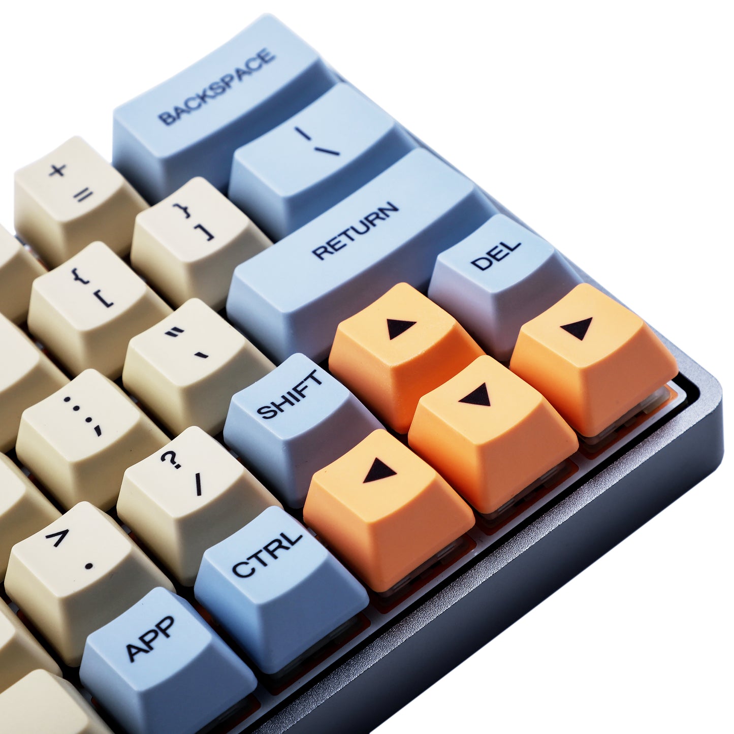 78 GodSpeed Keycaps(Dye Sub OEM Profile PBT 1.5 mm/Filco Minila YD60M XD64 GK64 Tada68 Using)