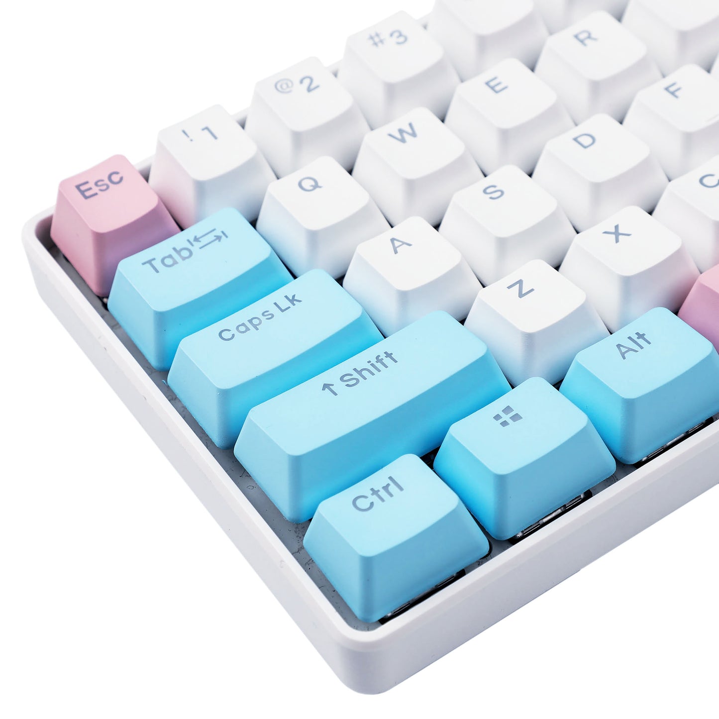Milk Cover Backlit 109 Keycaps(Double Shot OEM Profile/104 87 61 Using)