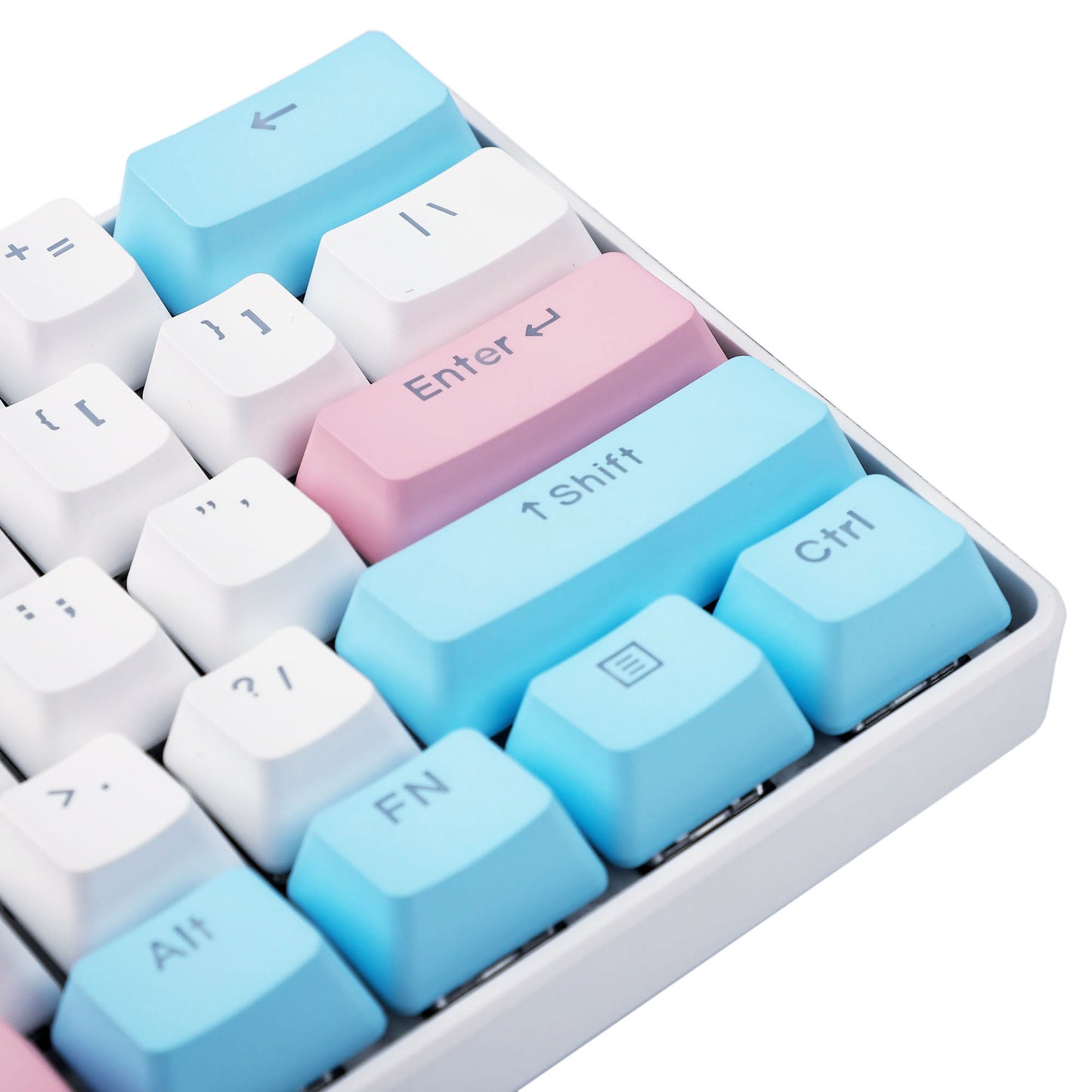 Milk Cover Backlit 109 Keycaps(Double Shot OEM Profile/104 87 61 Using)