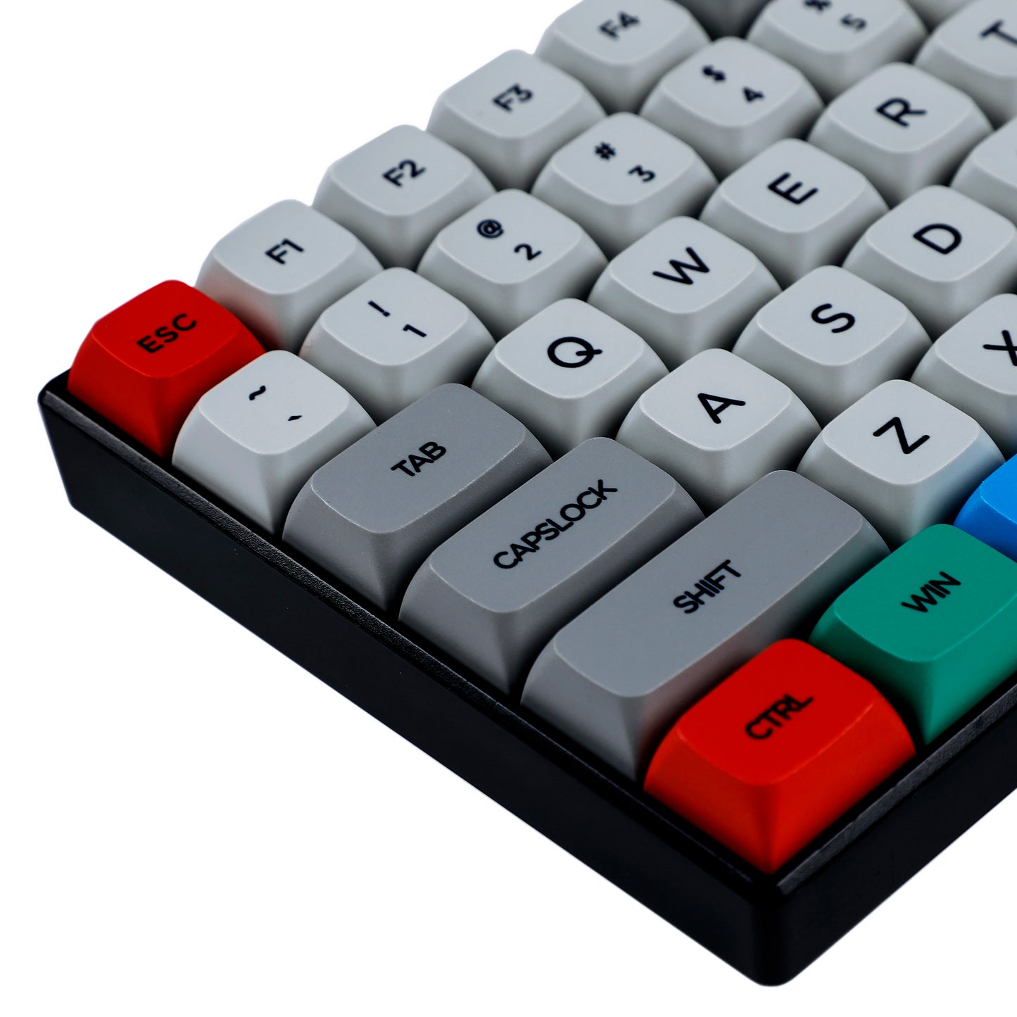 131 RGBY Granite Keycaps(Dye Sub ZDA Profile 1.55mm/104 87 61 Melody 96 KBD75 ID80 GK64 68 Using)
