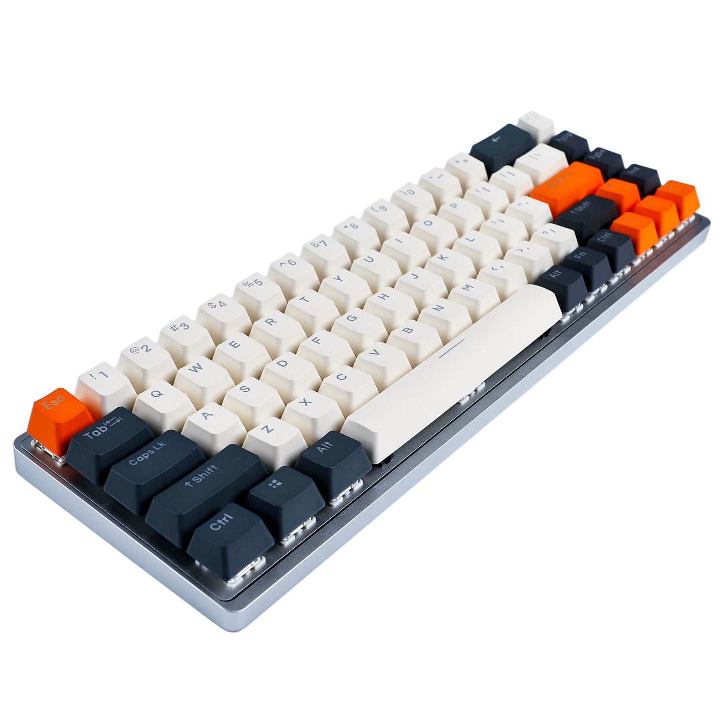 YMD68 YMD-65% ZJ68 RGB Aluminum Kit(Hotswap North Facing/VIA VIAL Fully Programmable)