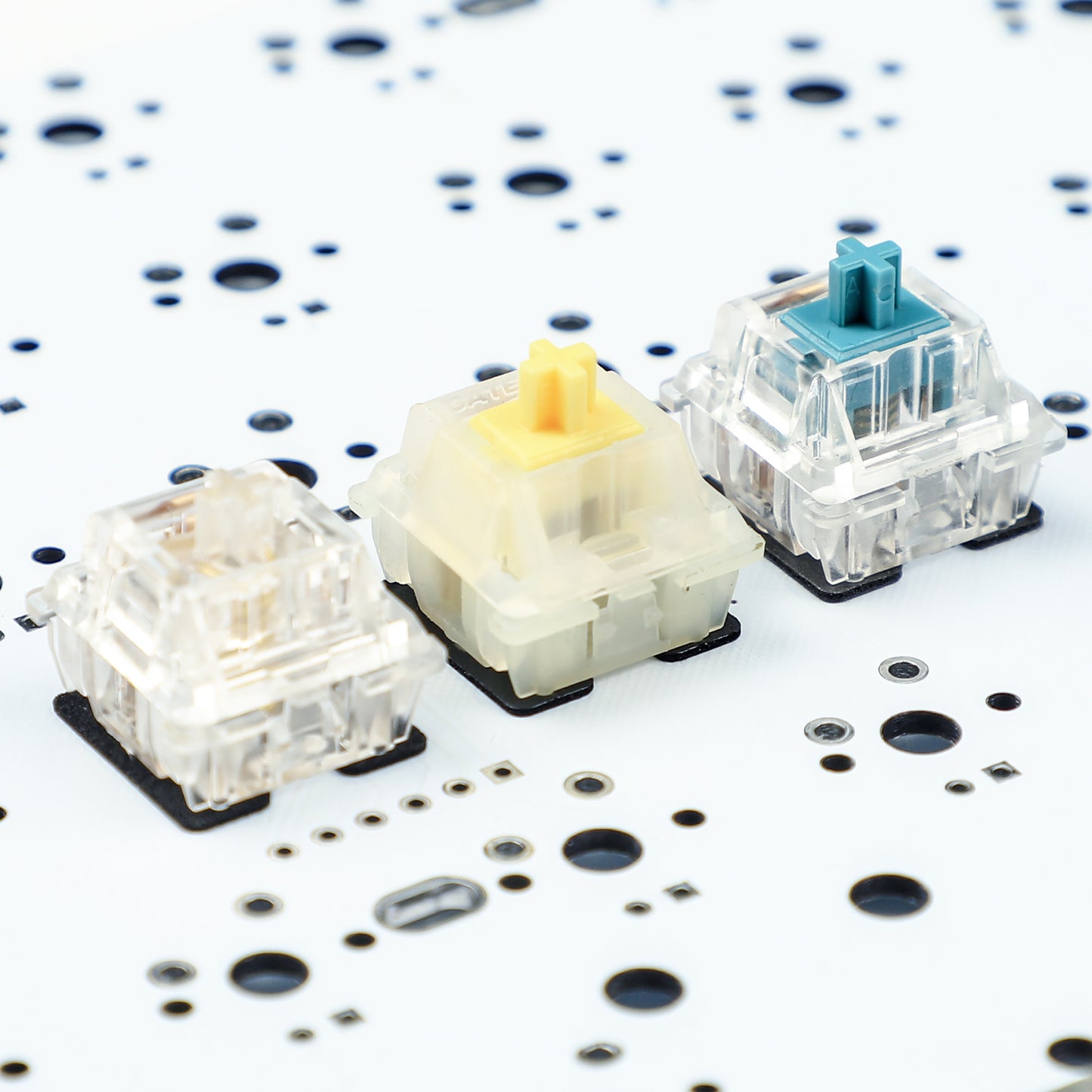 Switch Pads 120-Pack Switch Buffer Foam(PE EVA Poron/Hotswap And soldering PCB Using)