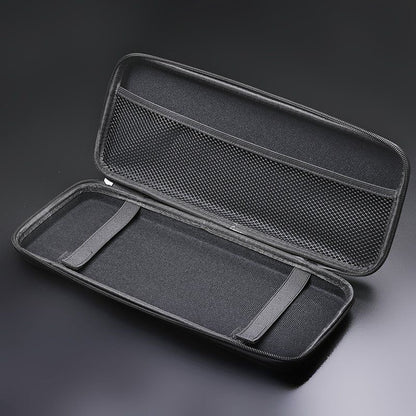 YMDK Black Oxford Hard‑Shell Keyboard Case, Shock‑Absorbent Waterproof Mechanical Keyboard Storage Bag for Mechanical Keyboard