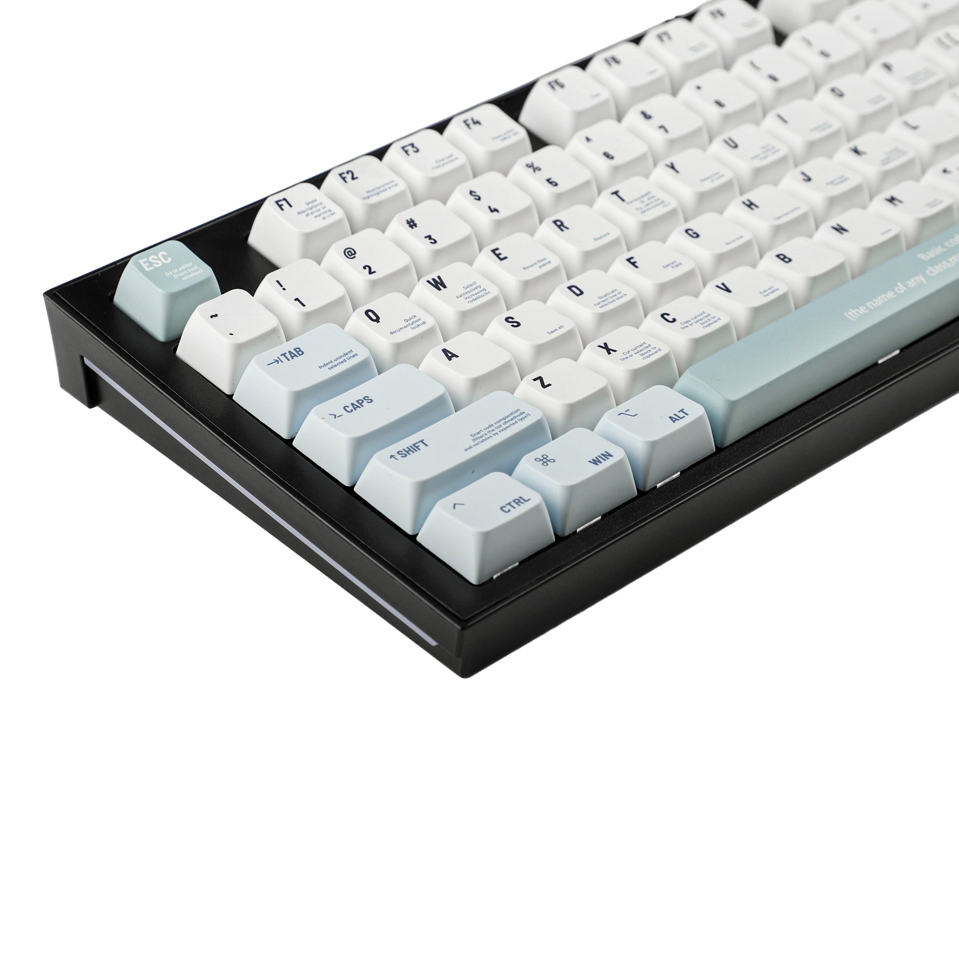 YMDK Programmer Theme 134 Keycaps(MDA Profile PBT)