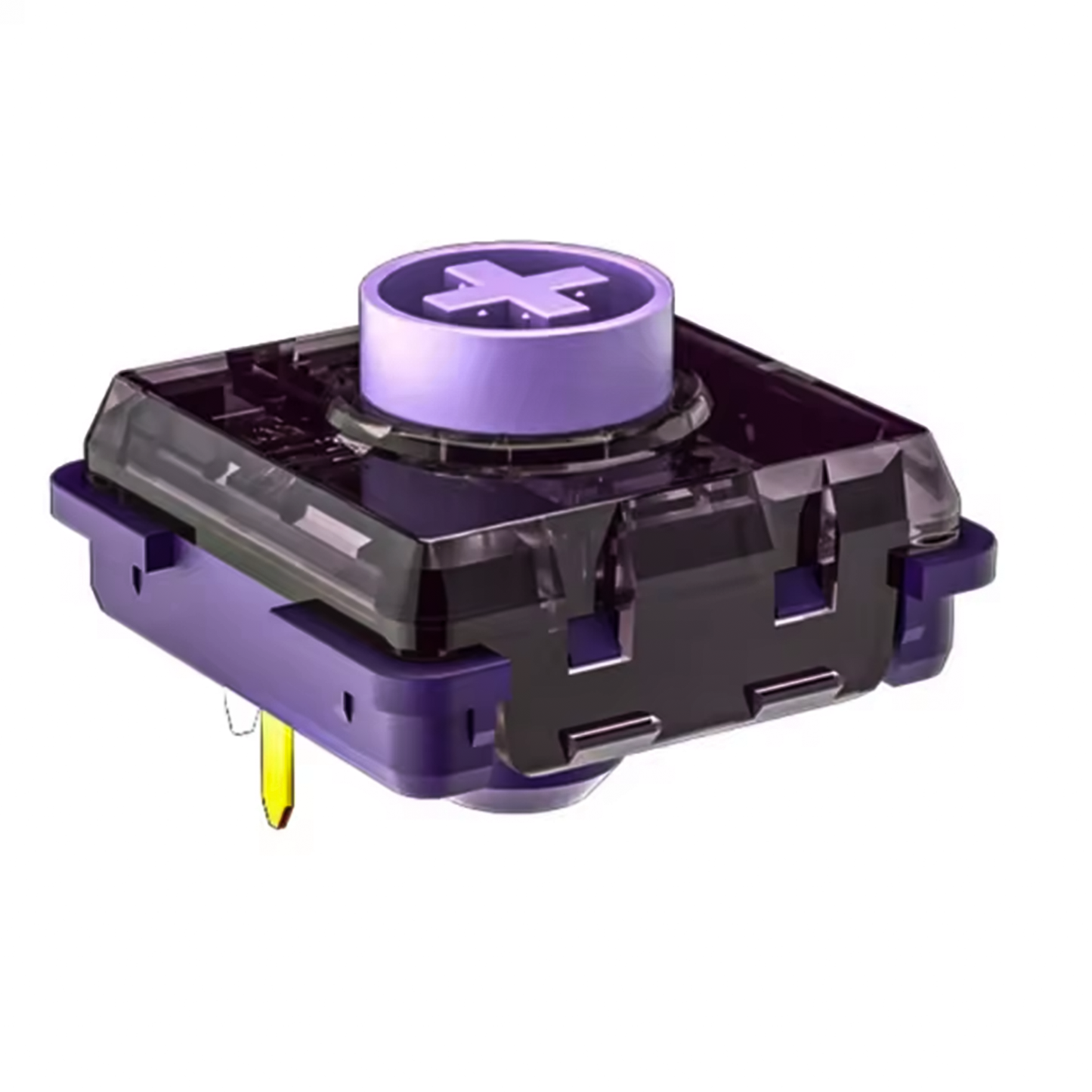 Kailh Purple Iris Silent Mini Low Profile Switches 1353 Series Linear Fast Actuation 3-Pin for HITBOX Low Profile Keyboards