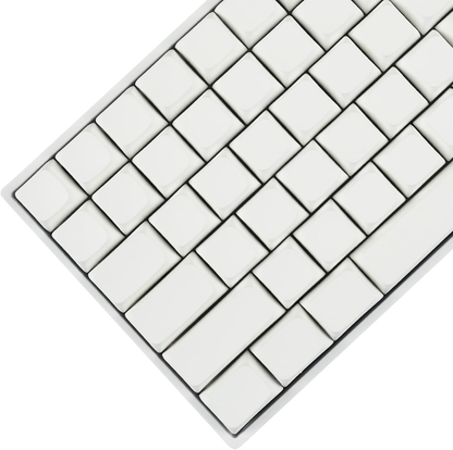 YMDK 127 Key Black White Blank ZDA XDA V2 Keycaps PBT Keycap for MX Keyboard 104 87 61 Melody 96 KBD75 ID80 GK64 SP84