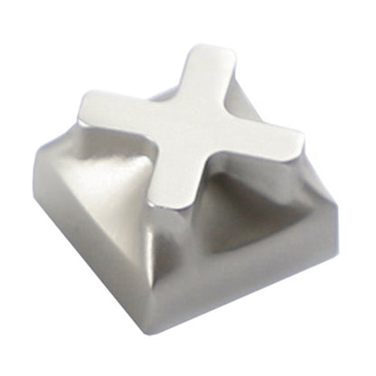 YMDK 1 pcs Metal Game Console Custom Keycaps Mechanical Keyboard Caps Alloy Gaming DIY Key Caps Personality Stress Relief