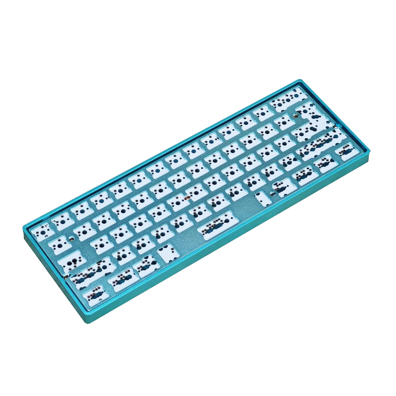 YMDK Customized GH60 64 YMD64XS Minila DIY Kit Aluminum CNC Case Plate Type C PCB For 60% 64 ANSI ISO Mechanical Keyboard Kit