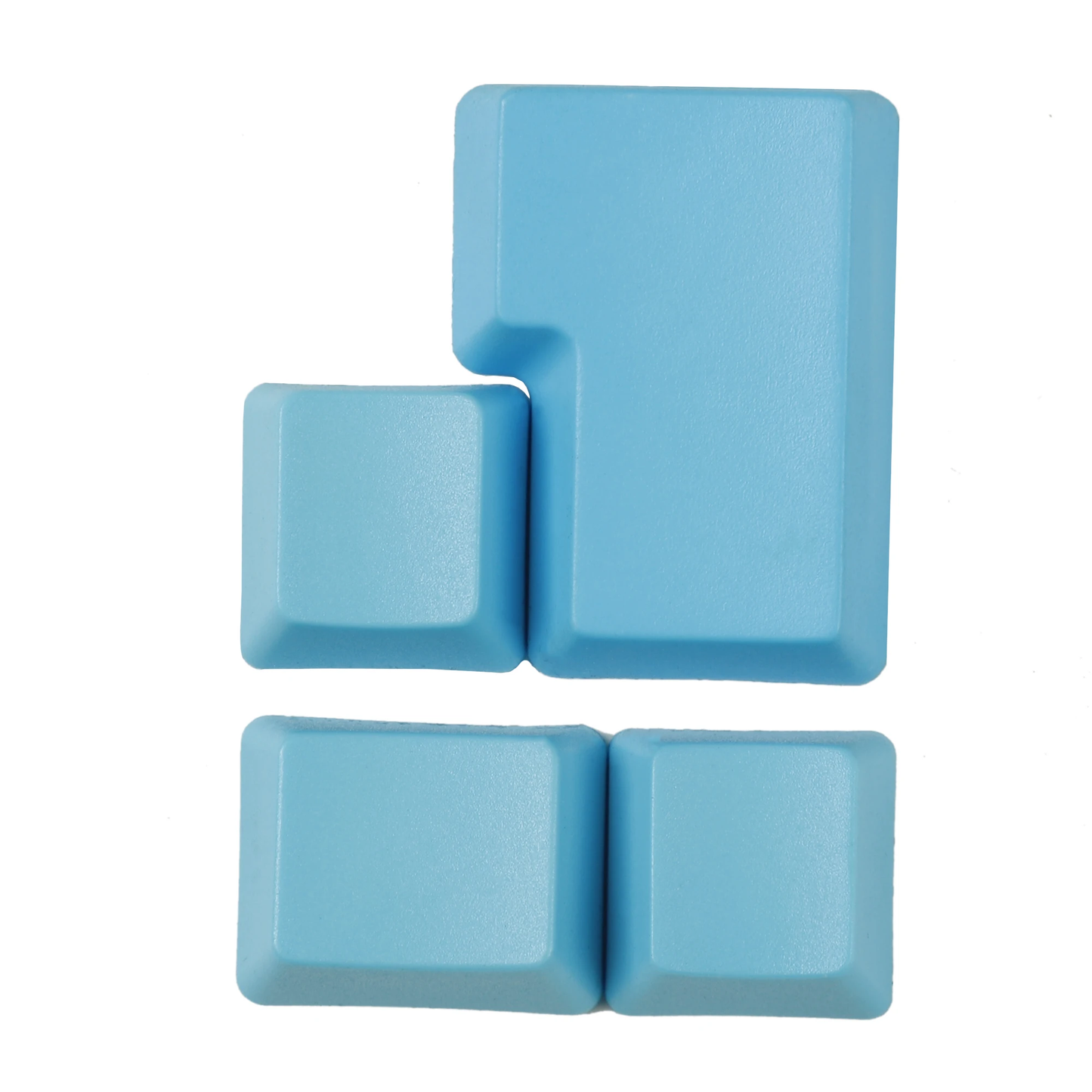 OEM Profile White Black Blue Pink ISO Keys Thick PBT Blank Keycaps For ISO Layout Keyboard
