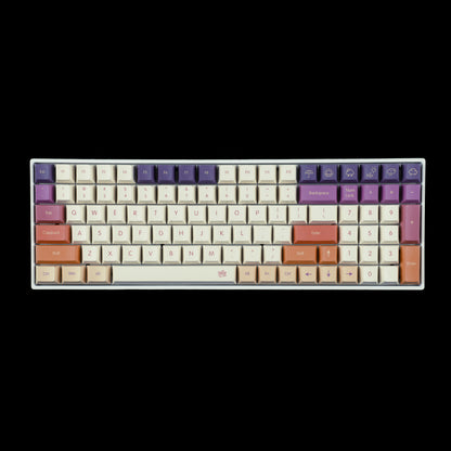 YMDK Smoke Cloud 143 Keycaps(Dye Sub Cherry Profile PBT 1.5mm/ANSI 104 TKL GK61 96 75 GMMK NCR80 Using)