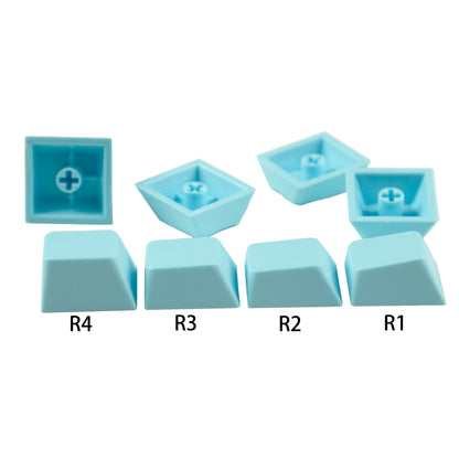 Cherry profile 1u R1 R2 R3 R4 Blank Thick PBT Alphanumeric Custom Keycaps For Keycap DIY