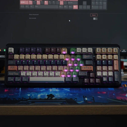 YMDK Wasteland Theme Keycap 131 Keys PBT Cherry Profile Dye Sublimation for Mechanical Keyboard