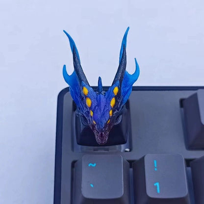 YMDK Monster Dragon Personalized Keycaps Novel Three-dimensional Custom Resin for Mechanical Keyboards