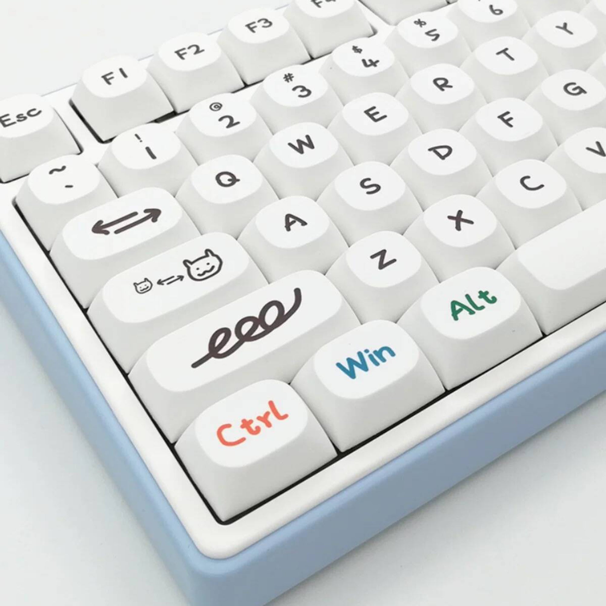 YMDK Daydream Theme Keycaps 121 Keys XDA Profile Thermal sublimation P