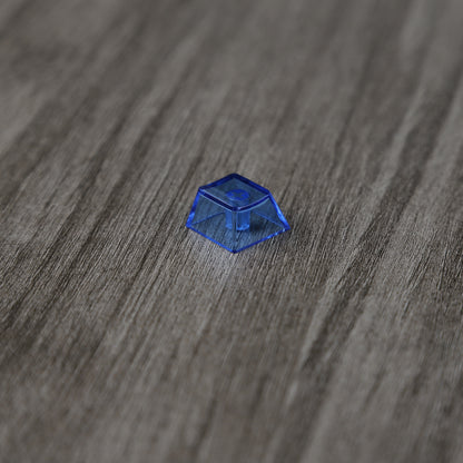 YMDK Black White Clear 1u Cherry Profile Keycaps（PC Material）