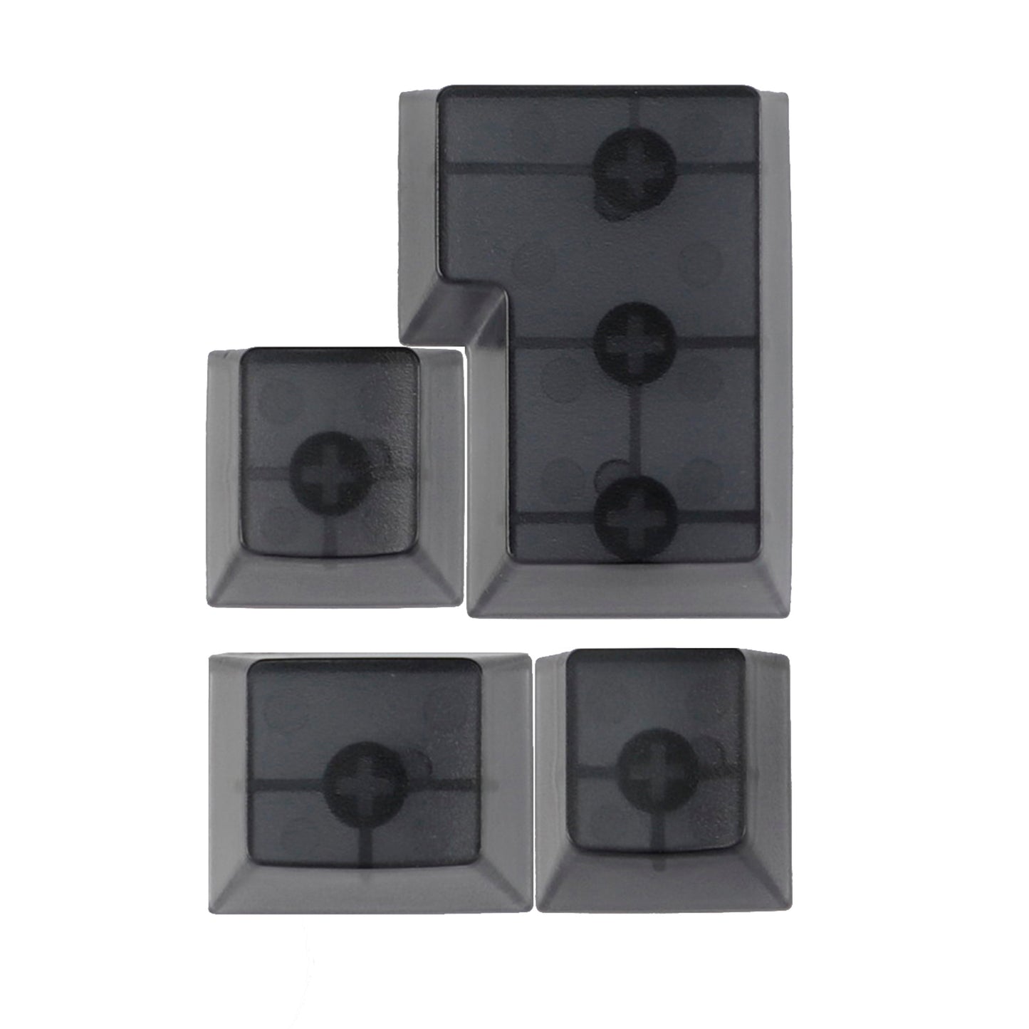 OEM Profile White Black Blue Pink ISO Keys Thick PBT Blank Keycaps For ISO Layout Keyboard