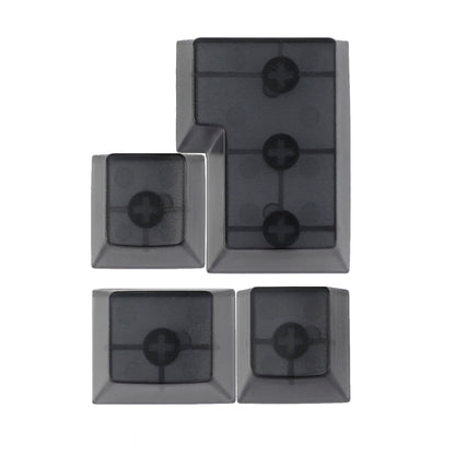 OEM Profile White Black Blue Pink ISO Keys Thick PBT Blank Keycaps For ISO Layout Keyboard