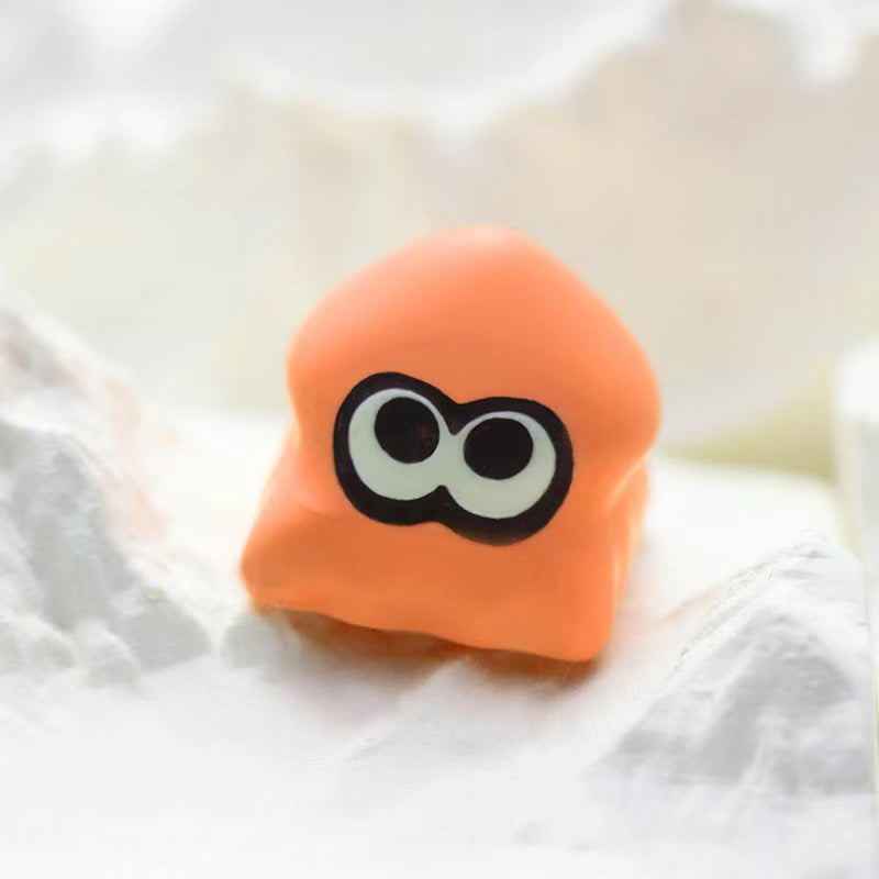 YMDK Octopus Personality Keycaps Cute Resin for MX Switches Mechanical Keyboard