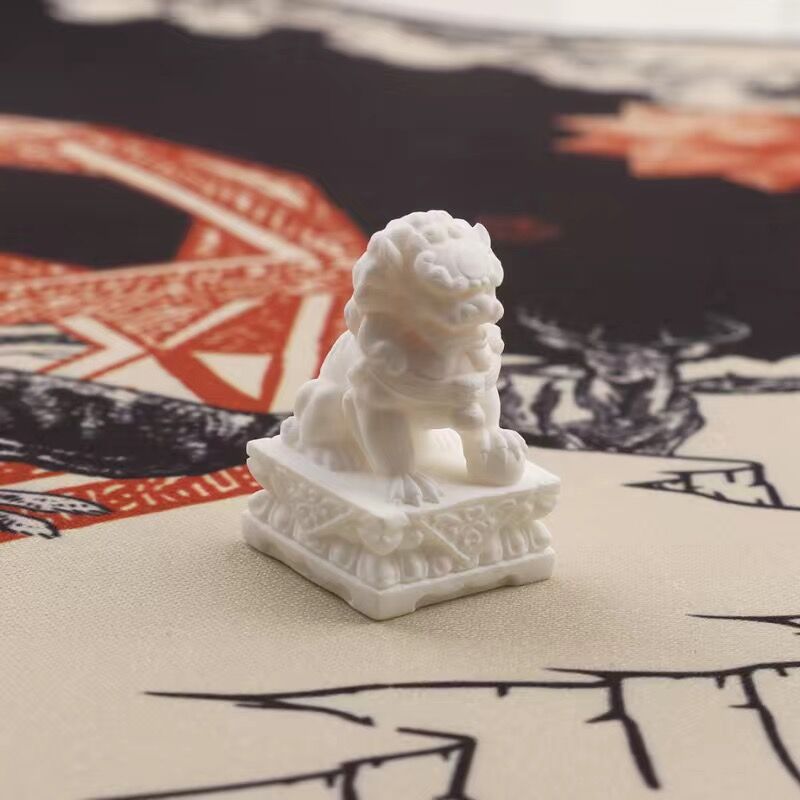 YMDK Stone Lion Theme Keycap 3D Three-dimensional Relief Creative Resin ESC Personalized Key Caps for Mechanical Keyboard