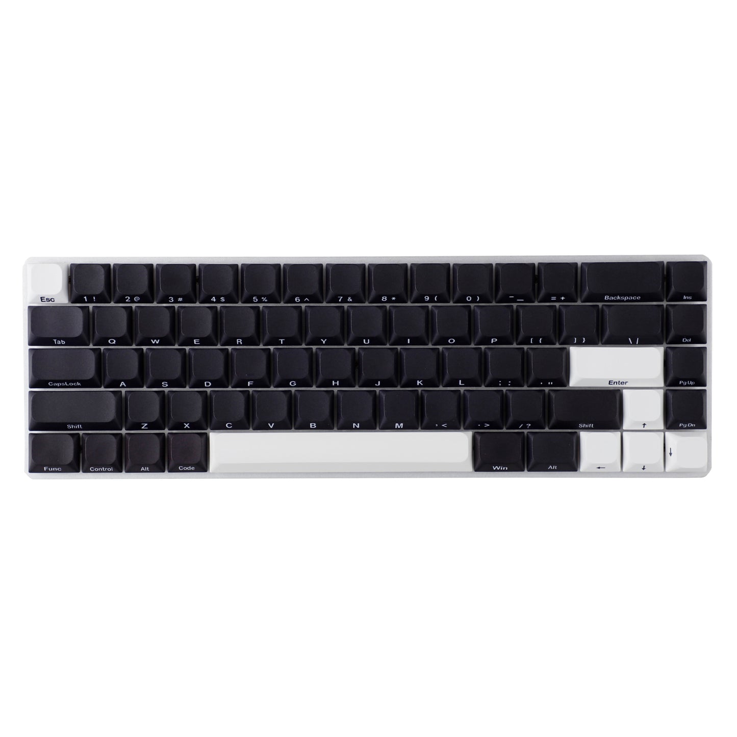 YMDK Ultra-slim Low profile keycap Side Print MX Series PBT Keycap for 61/64/75/87/96 ultra-slim keyboard