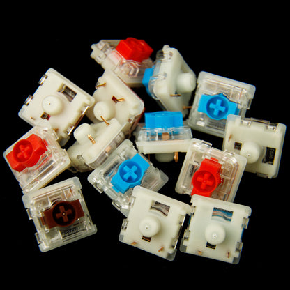 Gateron Low Profile 2.0 Switch 3 Pin Blue Red Brown RGB KS-33 Customized DIY Hotswap Mechanical Keyboard switches