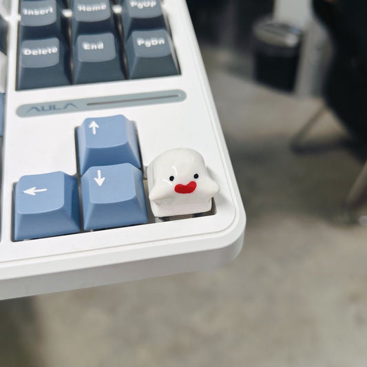 YMDK Hug Cloud Personality Keycaps Cute Creative Key Caps Clay Handmade Custom Key Cap for MX Mechanical Keyboard