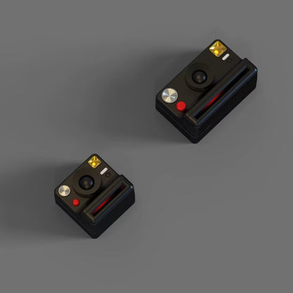 YMDK 1pcs Esc 1u Tab 1.5u Camera Theme Keycaps White Black Blue Personalized Resin 3D Cute Keycap for MX Mechanical Keyboards