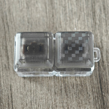 YMDK Grid And Frosted Blank Backlit 1u Black Keycap Replacement Keycaps PC Material DIY Compatible for G813 G815 G913 G915 G913 TKL G915 TKL Mechanical Keyboard