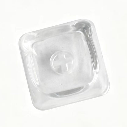 YMDK PC Cute Bear Head Blank Color Pink White Red Green Blue Yellow Purple 1u Keycaps DIY(Blank PC Material)