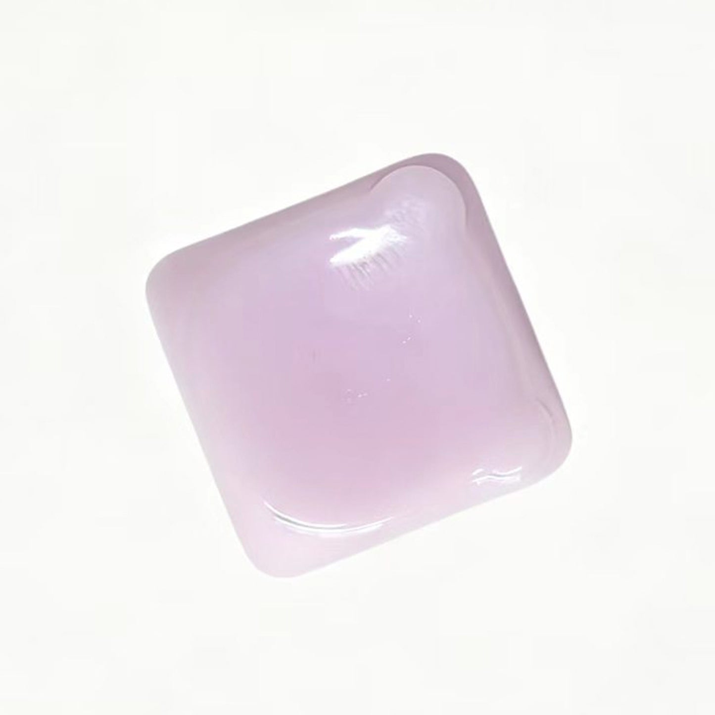 YMDK PC Cute Bear Head Blank Color Pink White Red Green Blue Yellow Purple 1u Keycaps DIY(Blank PC Material)