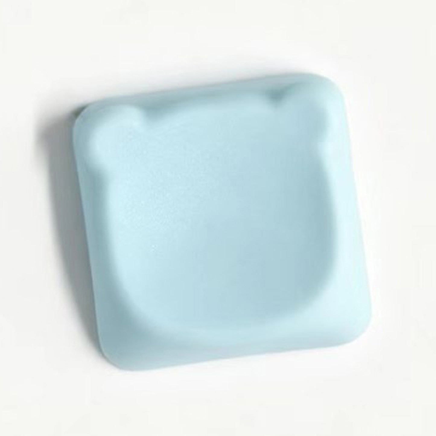 YMDK Bear Head PBT Blank Color Pink White Red Green Blue Yellow Purple 1u Cute Keycaps DIY(Blank PBT 1.6mm)